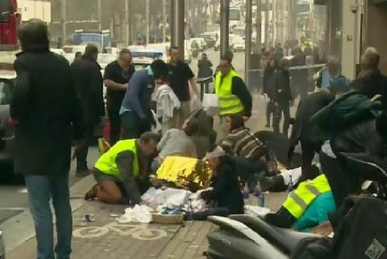 بلجيكا : 34 قتيلاً و135 جريحاً بهجمات متزامنة في بروكسل ..
