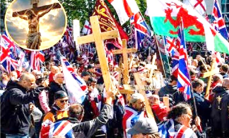 لندن .. آلاف المسيحيين يعلنون إيمانهم في مسيرة يسوع - Jesus March ..